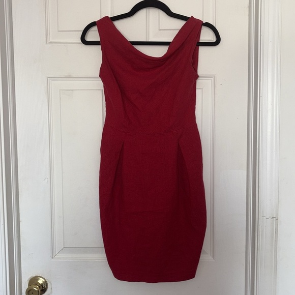 ASOS Red Sheath Dress - Picture 1 of 5